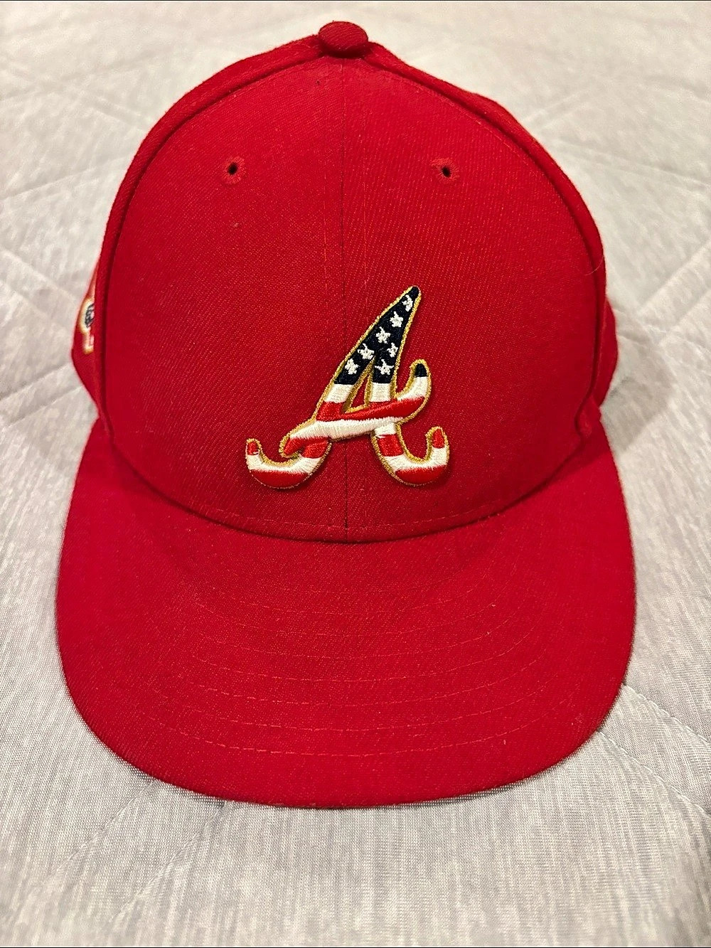 New Era Atlanta Braves 4th of July Independence Day 59FIFTY Fitted Hat Fitted